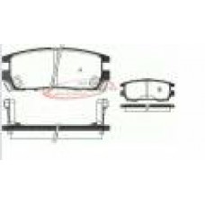 VEKA MİTSUBİSHİ SPACESTAR 95-04 MDL FREN BALATASI ARKA İKAZLI UYUMLU MOTOR TİPLERİ:2.0i-2.5D ORJ NO:21841